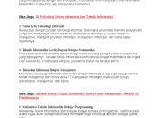 Pahami Perbedaan Sistem Informasi dan Teknik Informatika Sebelum Kuliah!