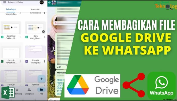 “Triks Mudah: Kirim File Google Drive ke WhatsApp”
